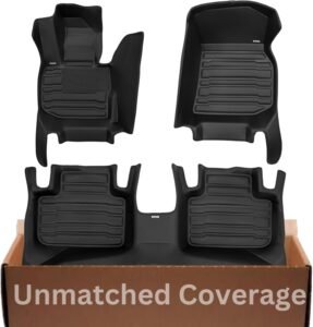 2024-2026 Tesla Model 3 Highland Floor Mats: Maximum Coverage, Waterproof & Anti-Slip for Row 1 & 2