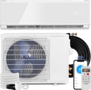 Efficient KOTEK 12000 BTU Mini Split AC/Heater with Alexa & WiFi – Perfect for Canadian Homes