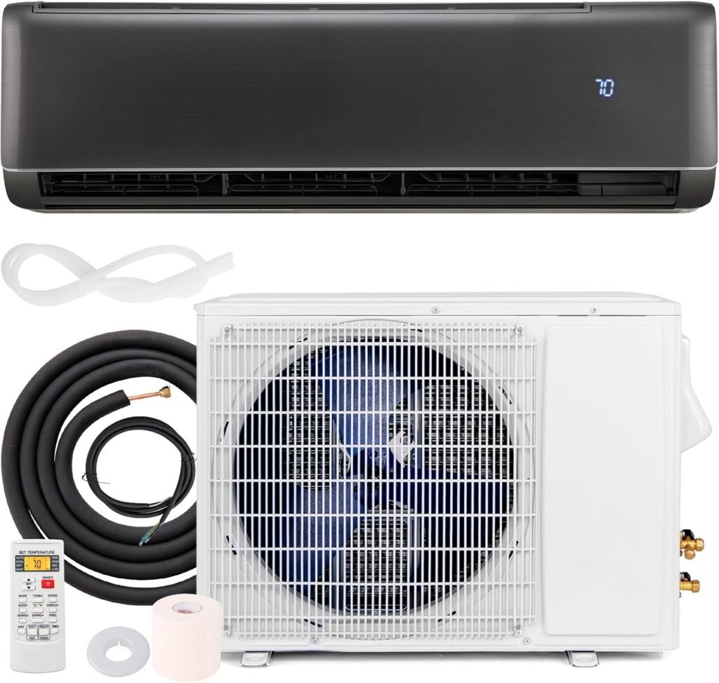 Energy-Efficient KOTEK 12000 BTU Mini Split AC/Heater for Canadian Homes – Cools & Heats Up to 750 Sq.Ft Energy-Efficient KOTEK 12000 BTU Mini Split AC/Heater for Canadian Homes – Cools & Heats Up to 750 Sq.Ft