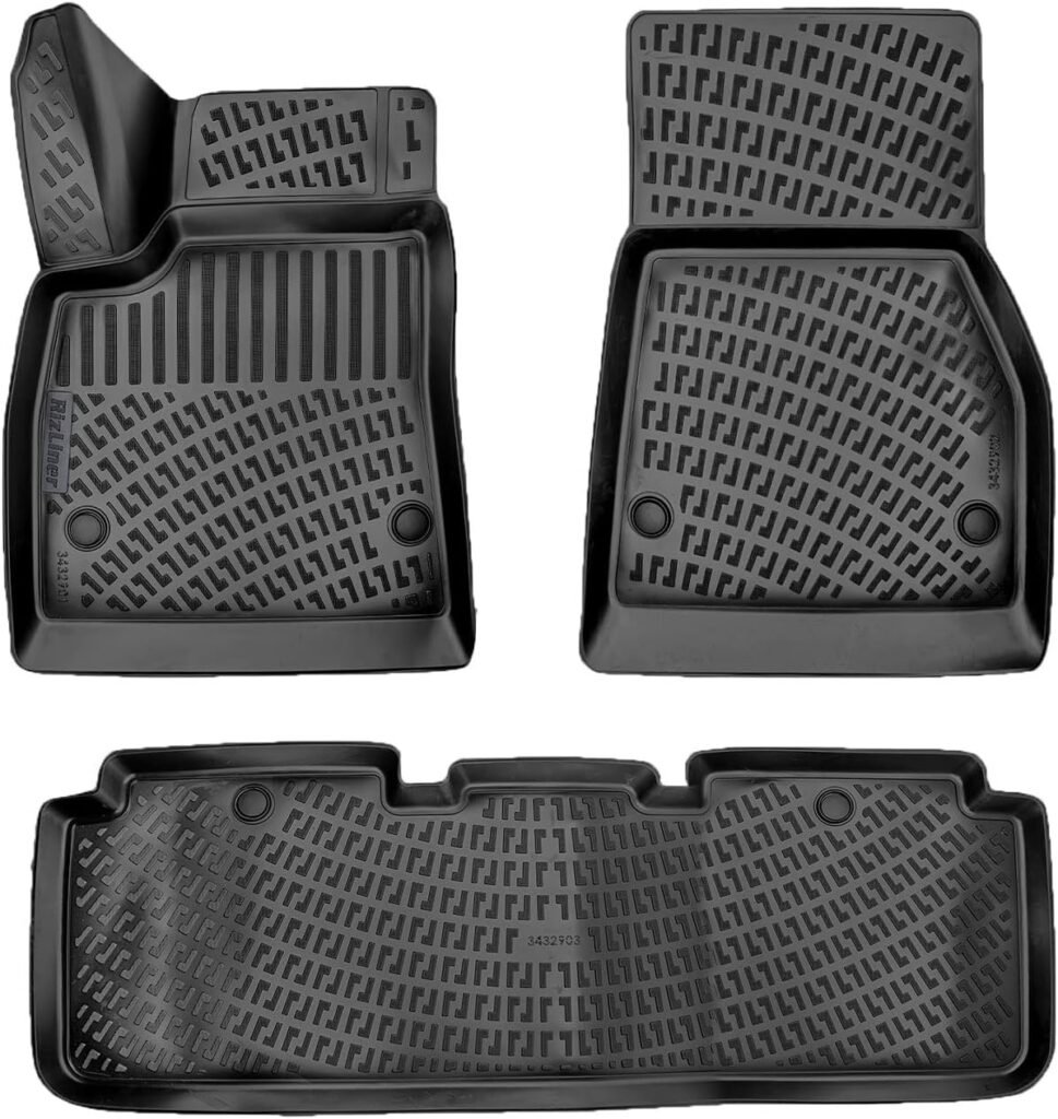 Custom 3D Floor Mats for Tesla Model S (2015-2019) – All-Weather, Non-Slip, Odorless TPE, Front & Rear (Black) Custom 3D Floor Mats for Tesla Model S (2015-2019) – All-Weather, Non-Slip, Odorless TPE, Front & Rear (Black)
