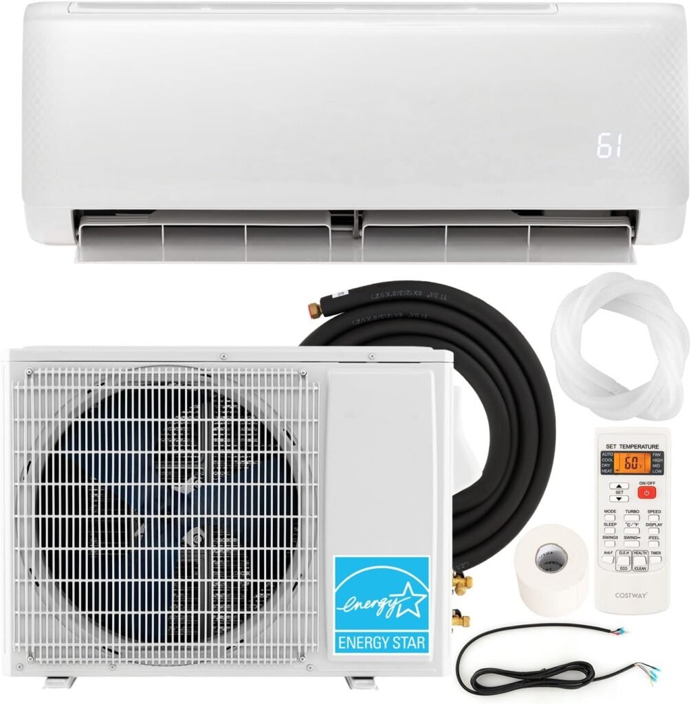 Efficient SIMOE 12,000 BTU Mini Split AC/Heating System: 21 SEER2, Energy Star Certified for Canadians – Cools & Heats Up to 750 Sq.Ft Efficient SIMOE 12,000 BTU Mini Split AC/Heating System: 21 SEER2, Energy Star Certified for Canadians – Cools & Heats Up to 750 Sq.Ft
