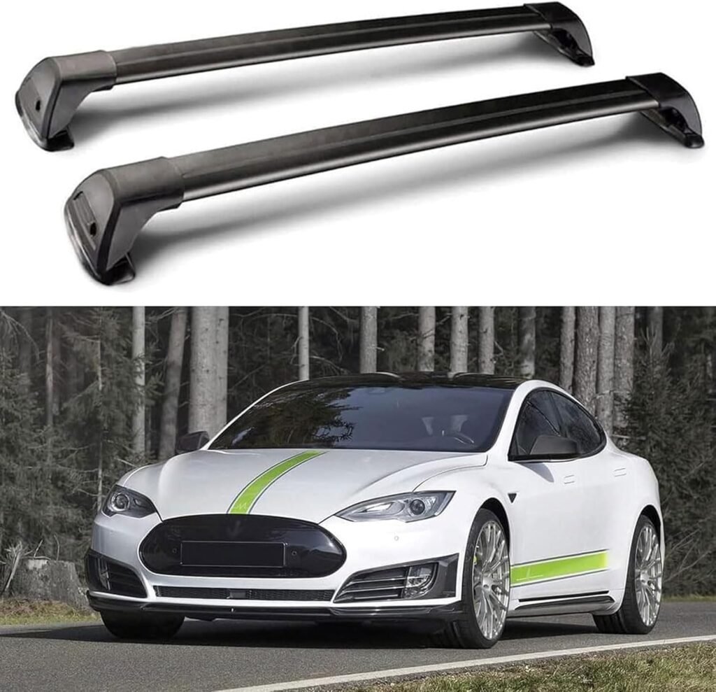 Tesla Model S Roof Rack: Cross Bars for 2016-2020 with Pano Roof – Canada Tesla Model S Roof Rack: Cross Bars for 2016-2020 with Pano Roof – Canada