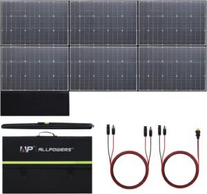 ALLPOWERS SP039 600W Portable Solar Panel Kit: Waterproof, Foldable & Ideal for Canadian Outdoor Adventures ALLPOWERS SP039 600W Portable Solar Panel Kit: Waterproof, Foldable & Ideal for Canadian Outdoor Adventures