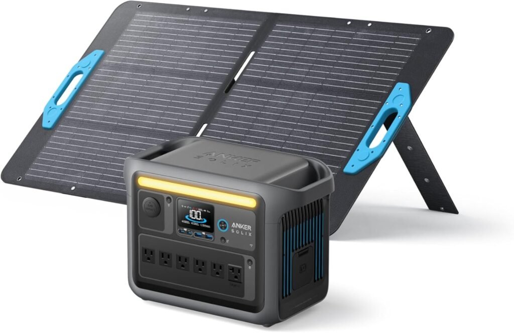 Anker SOLIX C1000: Top Portable Power Station for Canadians – 1800W Solar Generator & 100W Panel