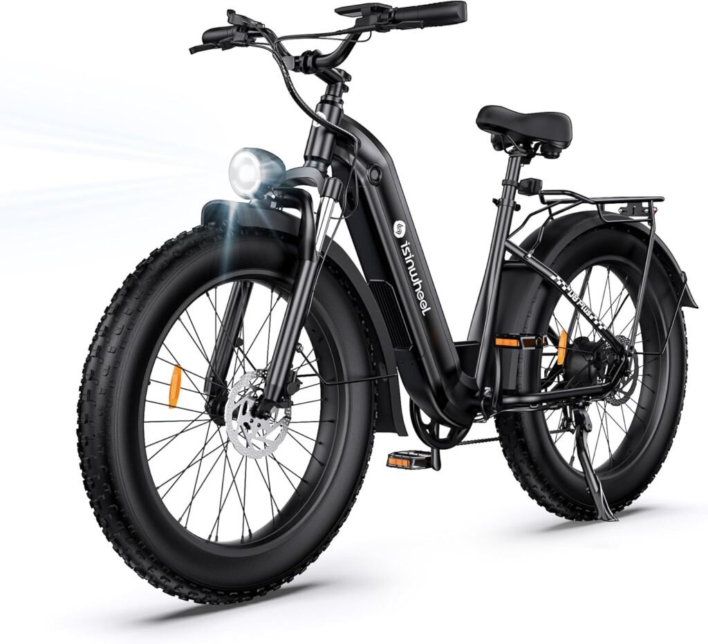 Discover the U8Plus/Ultra: Canada’s Top 26×4 Fat Tire Step-Thru E-Bike with 45KMH Speed & 1500W Motor