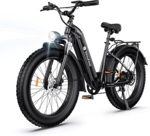 Discover the U8Plus/Ultra: Canada’s Top 26×4 Fat Tire Step-Thru E-Bike with 45KMH Speed & 1500W Motor
