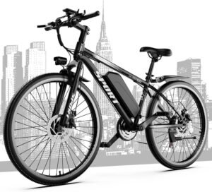 Experience Canada with a 1500W Electric Bike: 7-Speed, 26″ Tires, 65-Mile Range, 28MPH, Lightweight Mountain E-Bike for Commuting Experience Canada with a 1500W Electric Bike: 7-Speed, 26″ Tires, 65-Mile Range, 28MPH, Lightweight Mountain E-Bike for Commuting
