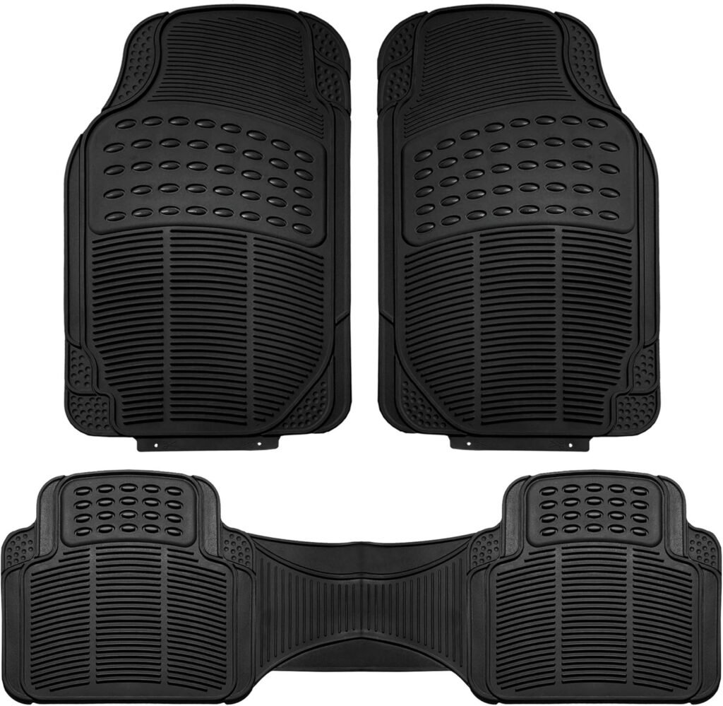 Climaproof Universal Fit Black Floor Mats: All-Weather Protection for Canadian Cars, SUVs & Trucks Climaproof Universal Fit Black Floor Mats: All-Weather Protection for Canadian Cars, SUVs & Trucks