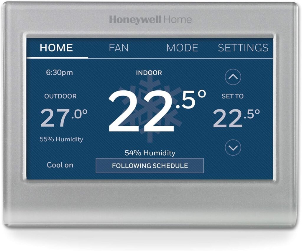 Shop Honeywell Home RTH9585WF: Smart Wi-Fi Thermostat with Alexa, Energy Star & 7-Day Programming for Canadians