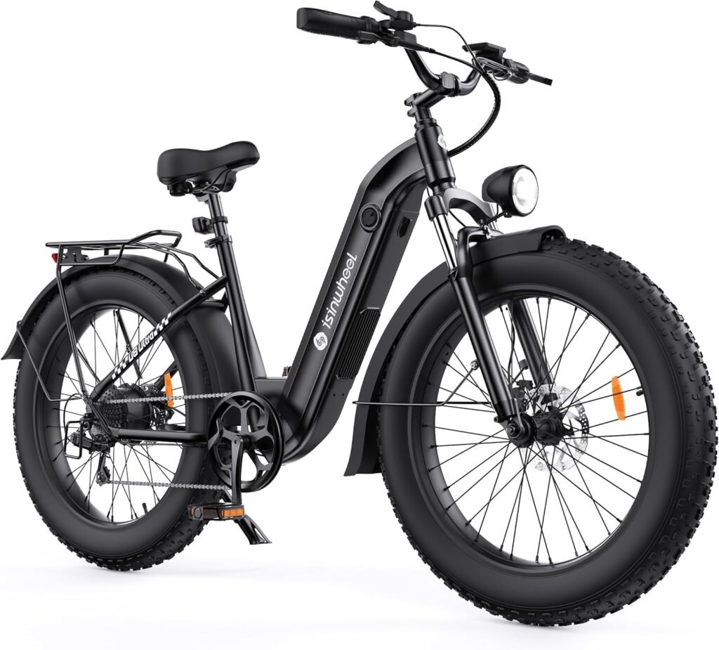 Discover the U8Plus/Ultra: 26×4 Fat Tire Step-Thru E-Bike with 45KMH 1500W Motor & 168KM Range for Canadians