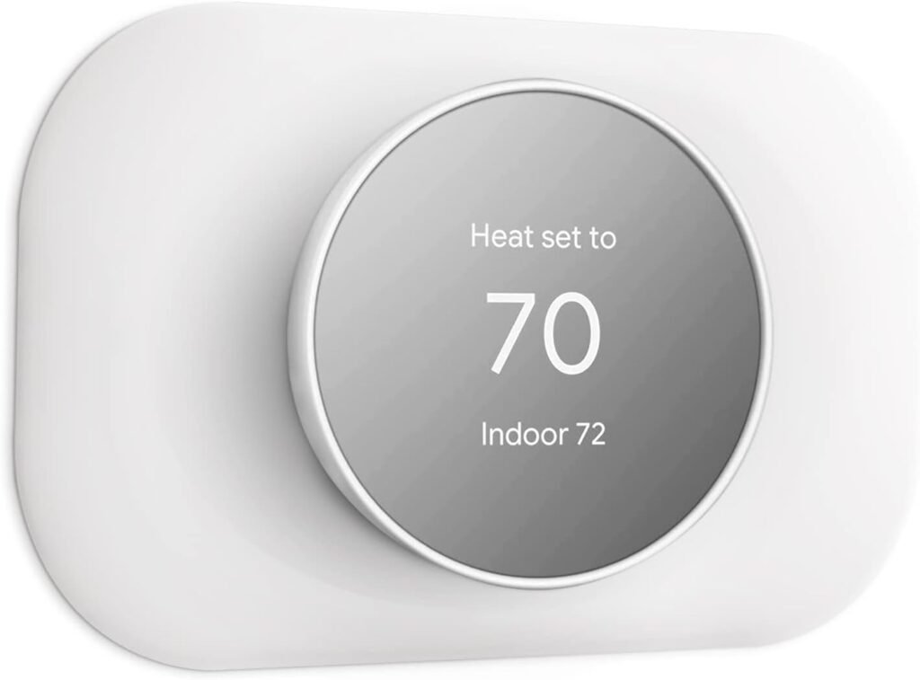 Easy-Install Petrichor Snow Wall Plate for Google Nest Thermostat 2020 – Canada