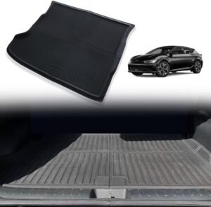 BestEvMod All-Weather Trunk Mat for Kia EV6 (2022-2025 GT): Durable, Odorless, Waterproof Cargo Liner for Canadians