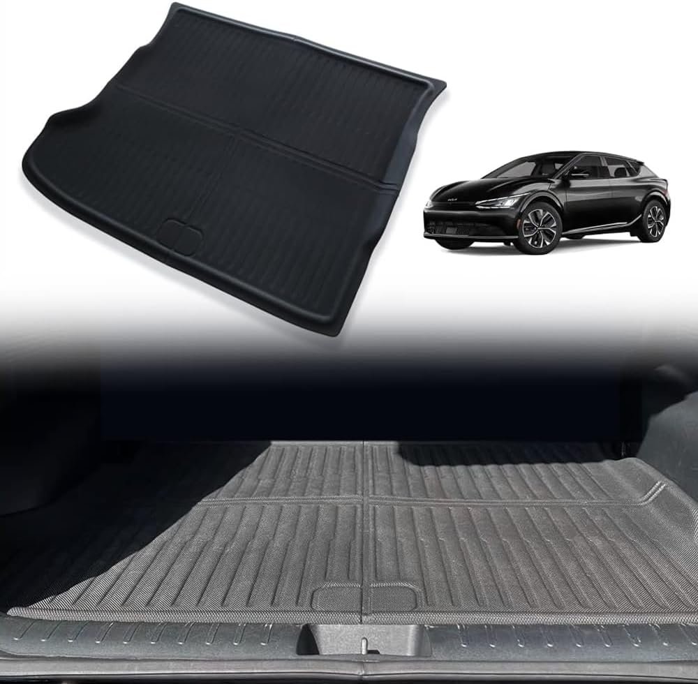 BestEvMod All-Weather Trunk Mat for Kia EV6 (2022-2025 GT): Durable, Odorless, Waterproof Cargo Liner for Canadians BestEvMod All-Weather Trunk Mat for Kia EV6 (2022-2025 GT): Durable, Odorless, Waterproof Cargo Liner for Canadians
