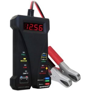 MOTOPOWER MP0514A 12V Car Battery Tester with LCD & LED – Canada