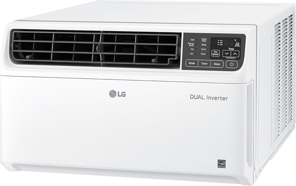 Energy-Efficient LG 6,000 BTU Smart Window AC for Canadians: Ultra Quiet, Alexa & Google Compatible