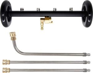 YUET 2-in-1 Pressure Washer & Undercarriage Cleaner: 4000 PSI Power for Canadians