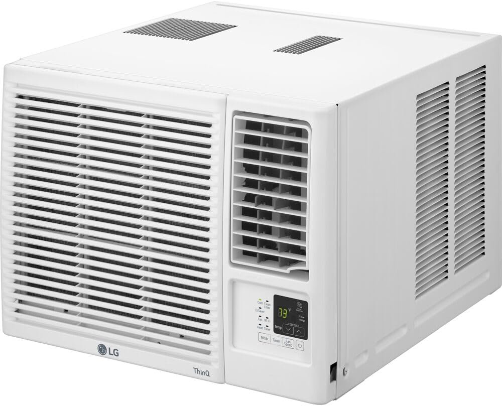 Efficient LG 18,000 BTU WiFi Window Air Conditioner for 1,000 Sq. Ft. Rooms in Canada