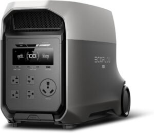 EF EcoFlow DELTA 3: 3072Wh Portable Power Station for Home, Camping & RV in Canada