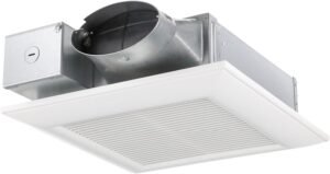 Whisper-Quiet Panasonic FV-0510VS1 Ventilation Fan for Canadians: 50-100 CFM in White
