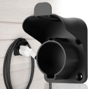 Top SAE J1772 EV Charger Wall Mount & Cable Organizer for Canadians Top SAE J1772 EV Charger Wall Mount & Cable Organizer for Canadians