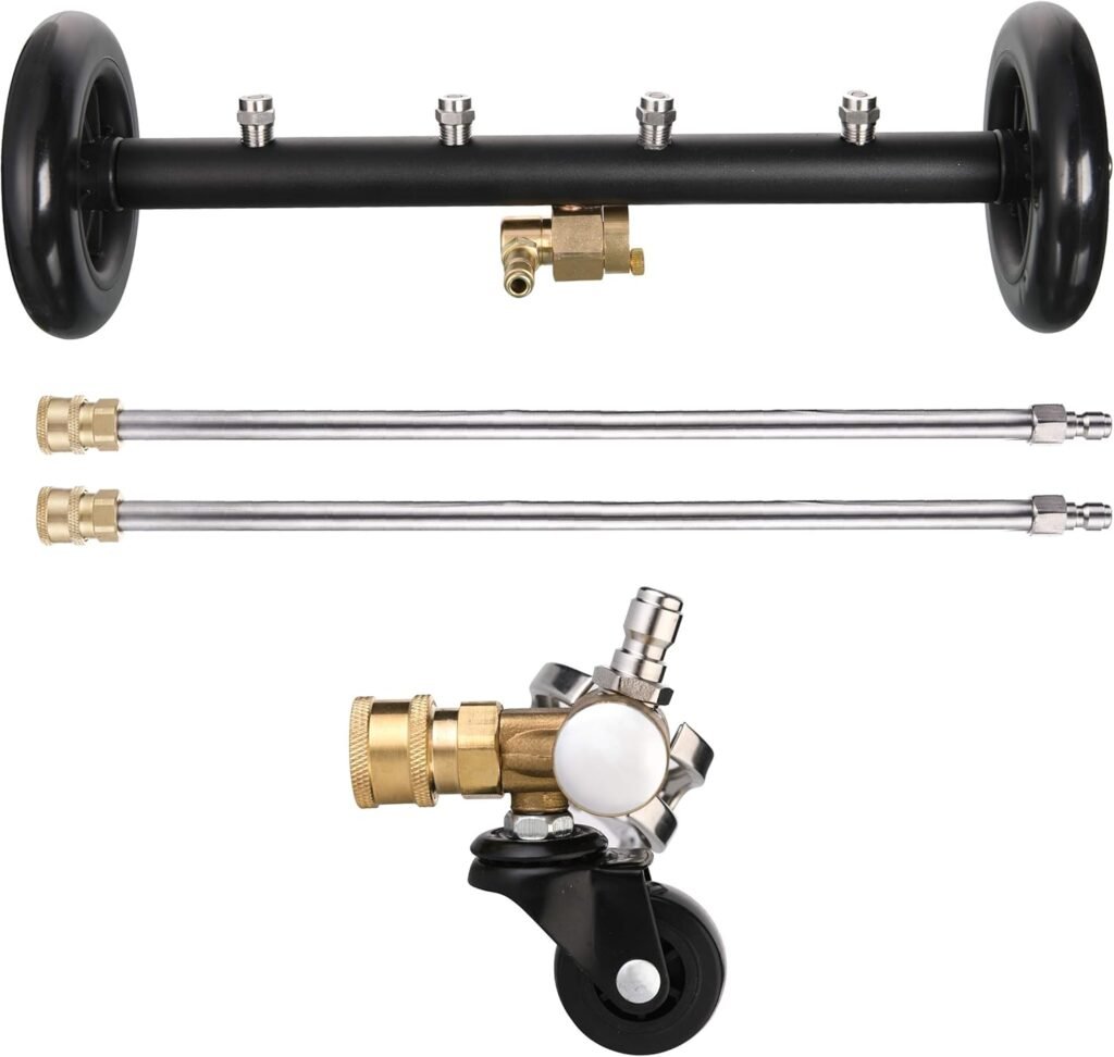 16-Inch Dual-Function Undercarriage Cleaner & Surface Washer for Pressure Washers – 4000 PSI | Tool Daily Canada