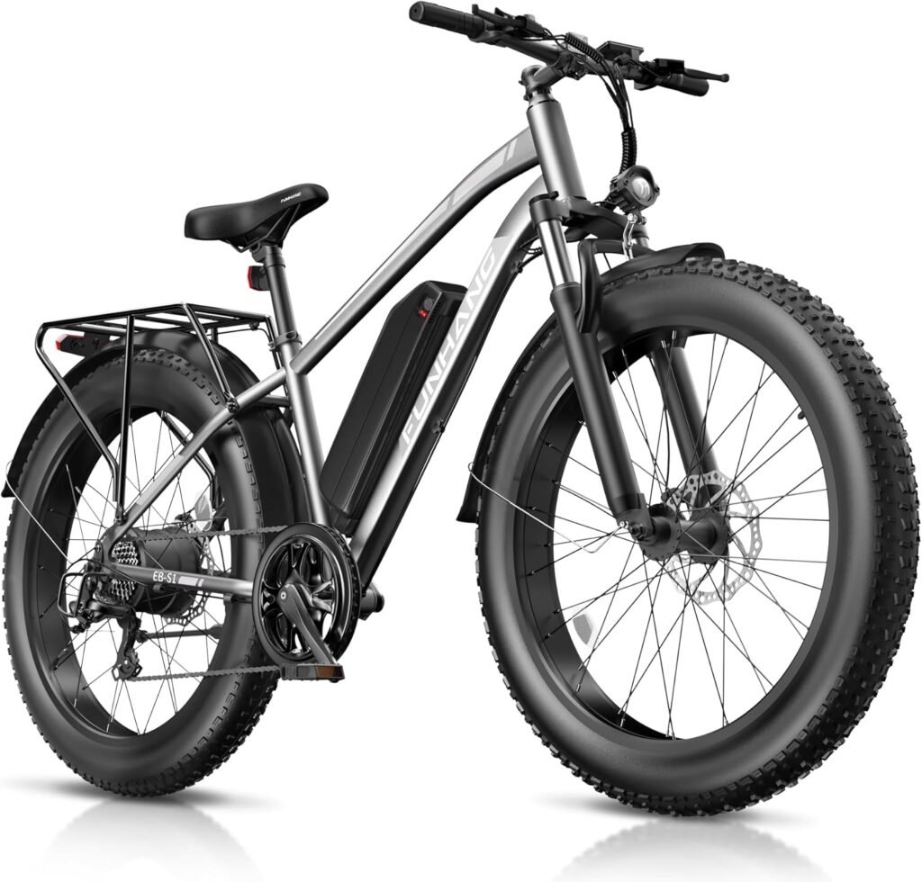 High-Performance 1000W Electric Bike for Canadians: 25 MPH, 60-Mile Range, 26″ Fat Tires, and UL 2849 Certified