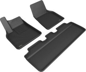 3D MAXpider Kagu Floor Mat for Tesla Model Y (2021-2025) – Black Custom Fit for Canadians