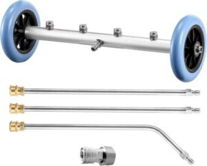 Top Canadian Pick: RIDGE 16″ Undercarriage Pressure Washer – 4000 PSI with 3 Extension Wands