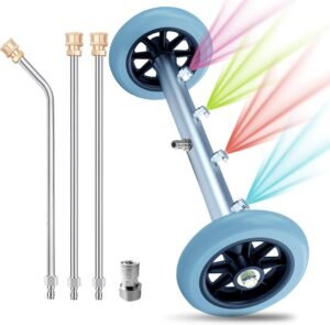 16-Inch Selkie Under Car Pressure Washer with 3 Extensions & 4000 PSI for Canadians