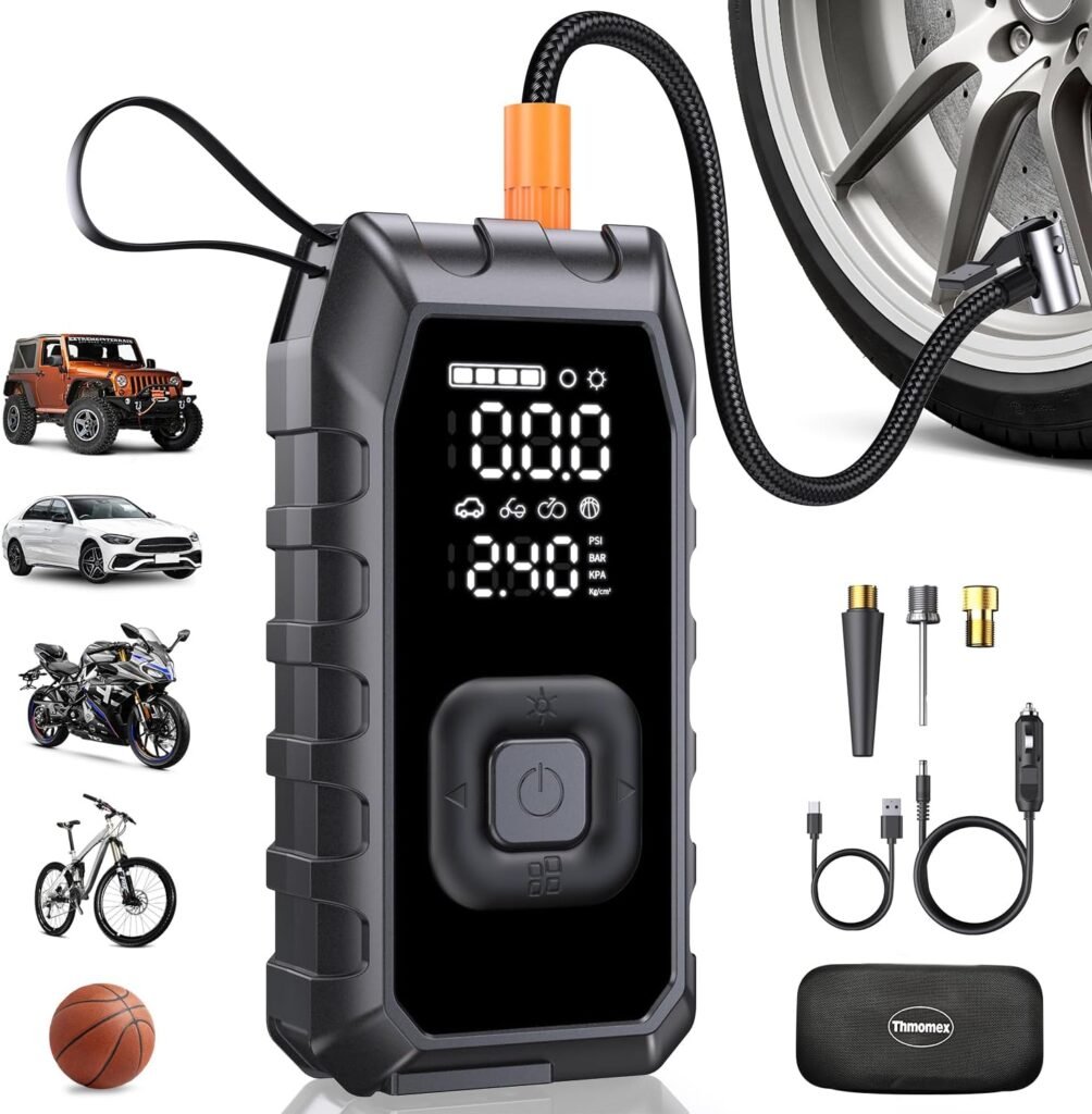 Fast & Powerful Cordless Tire Inflator: 20000mAh, 180PSI for Cars, Bikes & More in Canada Fast & Powerful Cordless Tire Inflator: 20000mAh, 180PSI for Cars, Bikes & More in Canada