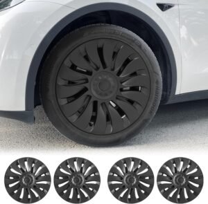 Tesla Model Y 19-Inch Storm Wheel Covers (2020-2024) – 4PCS Hubcaps for Canadians
