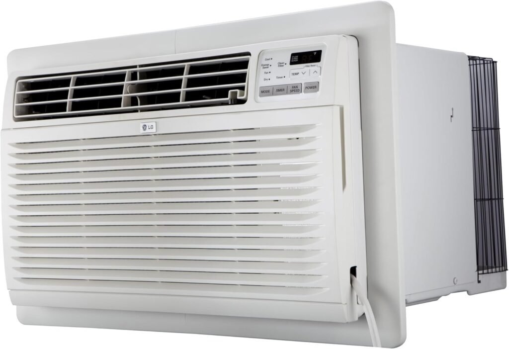 Efficient LG 11,200 BTU Wall AC with Heat for Canadian Homes – Cools 550 Sq.Ft.