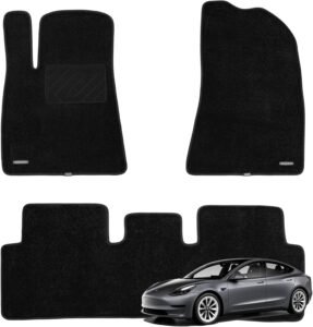 Shop WENNEBIRD Carpet Floor Mats for Tesla Model 3 (2017-2023) – Ultra-Thick, Noise-Reducing, All-Weather, Anti-Slip – Perfect for Canadians! Shop WENNEBIRD Carpet Floor Mats for Tesla Model 3 (2017-2023) – Ultra-Thick, Noise-Reducing, All-Weather, Anti-Slip – Perfect for Canadians!