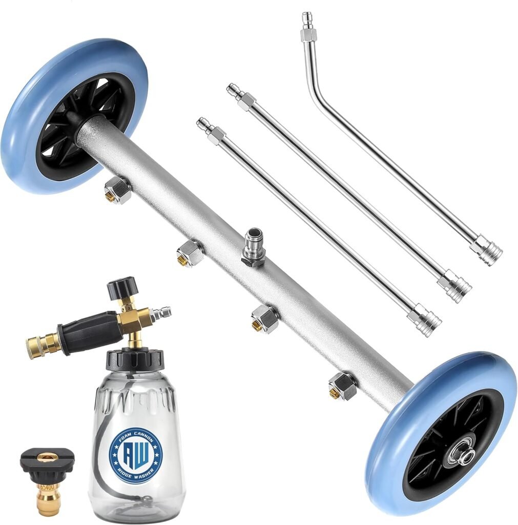 Top Canadian Pick: RIDGE WASHER 16″ Undercarriage Cleaner & Foam Cannon, 4000 PSI