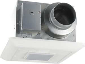 Quiet Panasonic WhisperCeiling DC Bathroom Fan with LED – 50