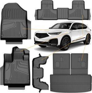 Custom Fit AOMSAZTO All-Weather Floor Mats for 2022 Custom Fit AOMSAZTO All-Weather Floor Mats for 2022
