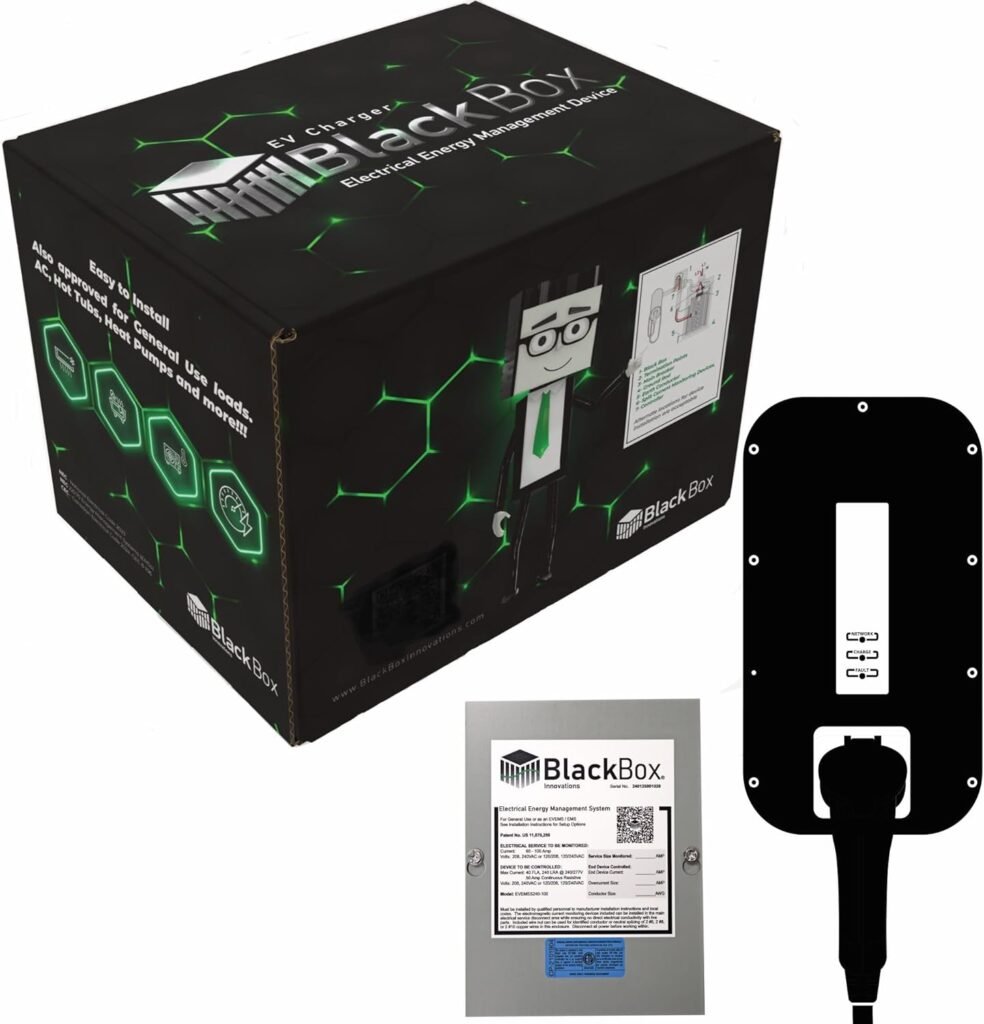 Canadian EV Charger: BLACKBOX 240V Fast Charge, No Panel Upgrade Needed