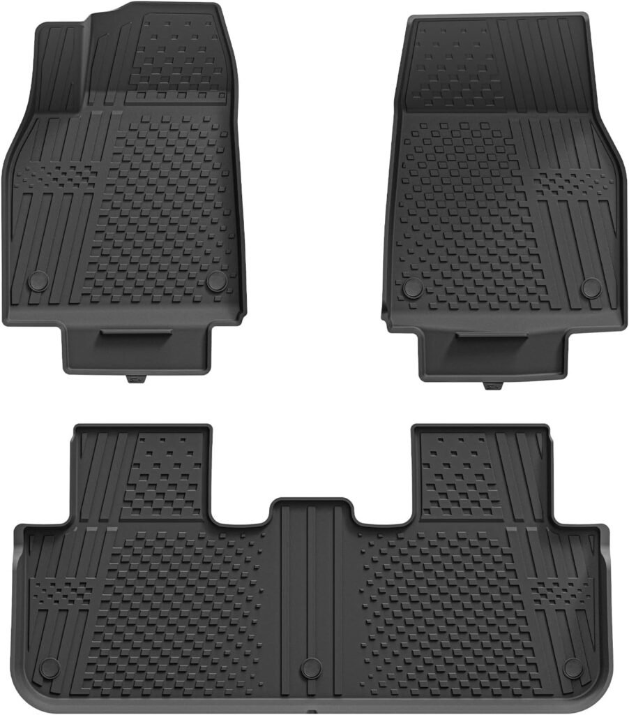 Tesla Model Y 2025-2026 Custom Fit Floor Mats: All