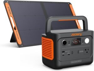 Jackery Solar Generator 300 Plus: Lightweight 288Wh Power Station with 100W Solar Panel for RV, Camping & Emergencies in Canada