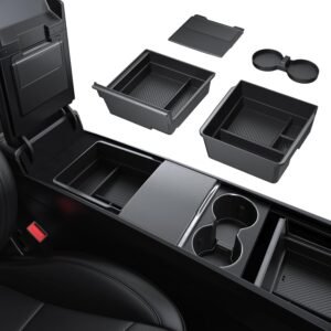 Shop BASENOR 4PCS 2026 Tesla Model Y/3 Console Organizer for Canadians
