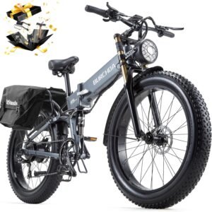 3000W AWD Dual Motor Electric Bike: 140 KM Range, 48 KM/H Speed, 26 Fat Tire for Off